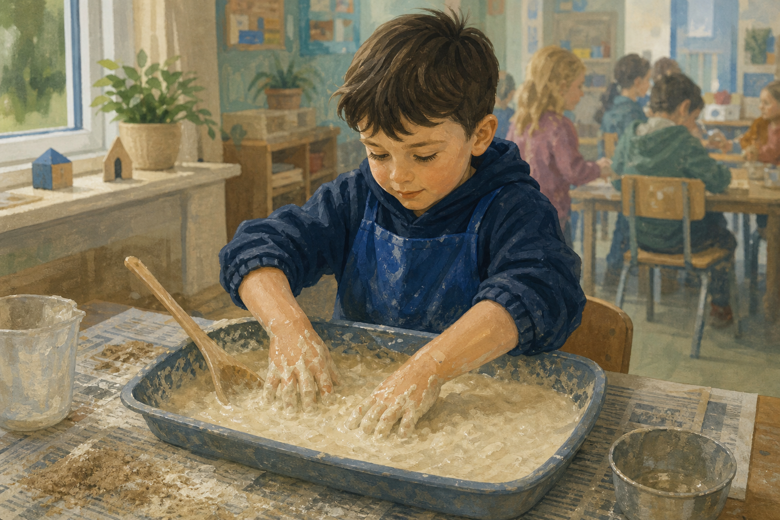 Illustration for Mixing stations