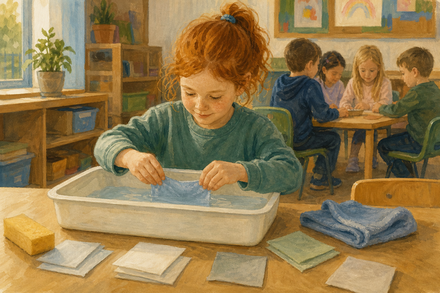 Illustration for Wetting stations