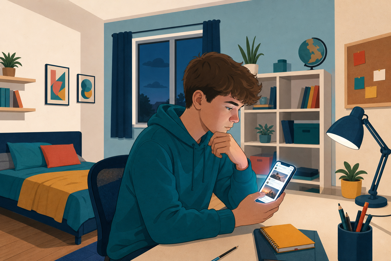 Illustration for Start: five decisions a machine made for you today