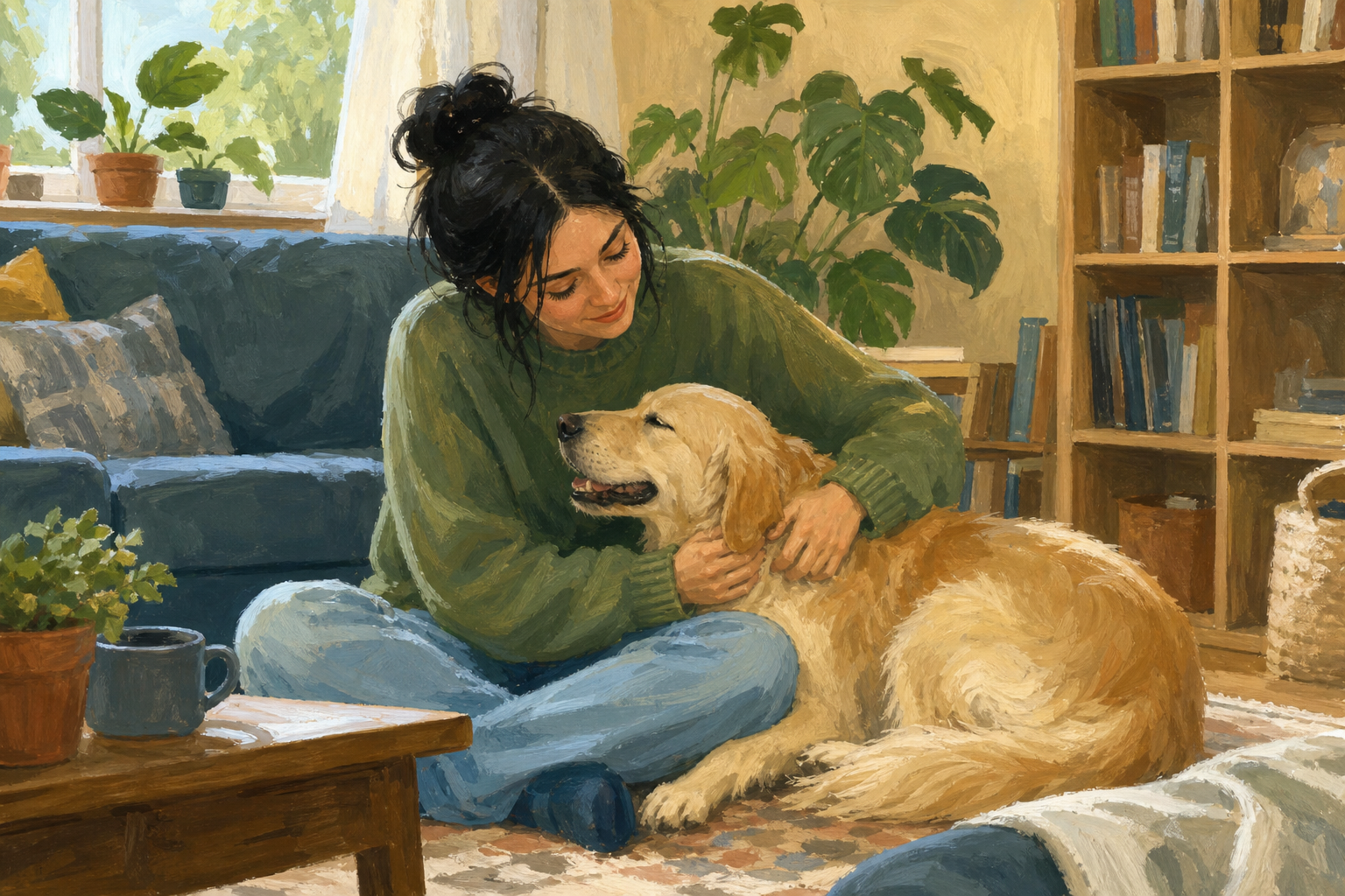 Illustration for Animals you have stood beside