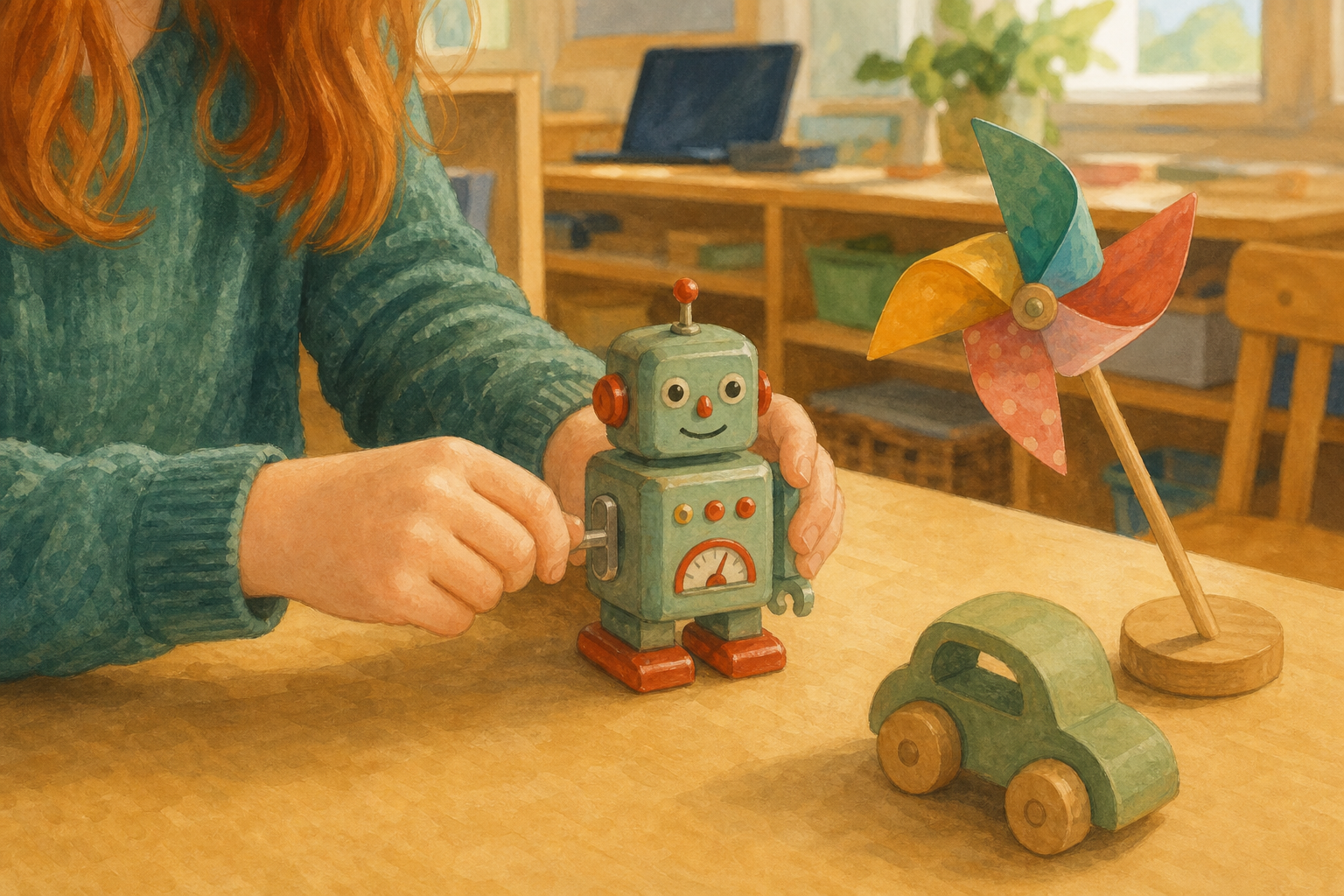 Illustration for Try making them go