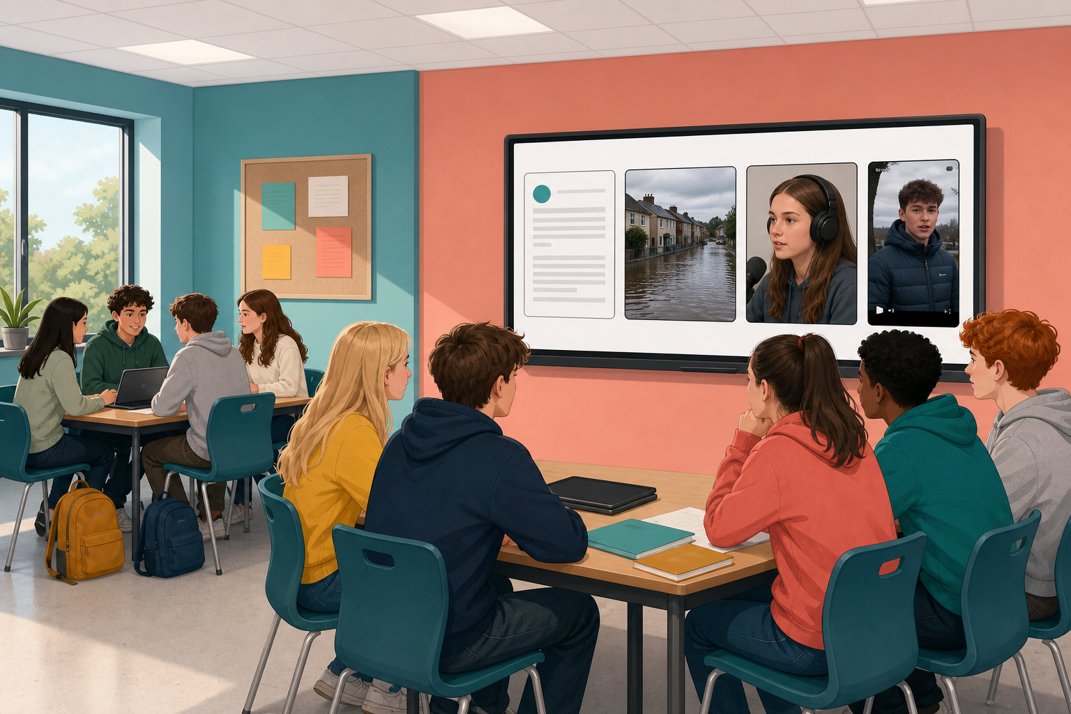 Illustration for Examine and discuss
