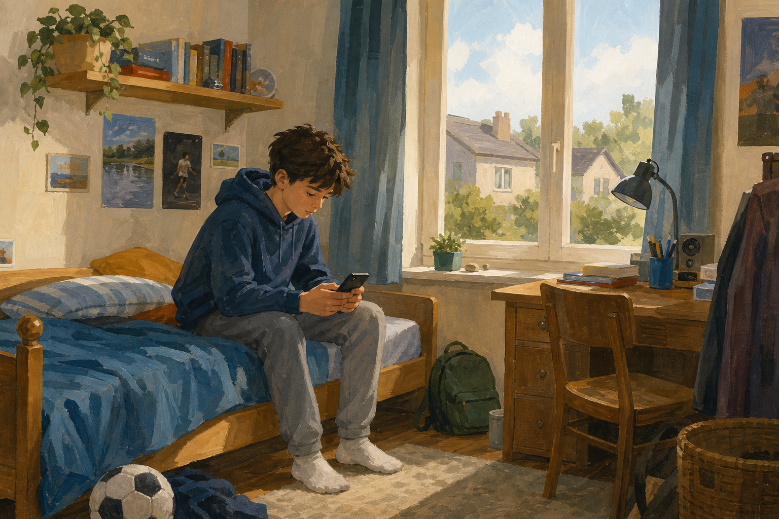 Illustration for Ten seconds in your bedroom