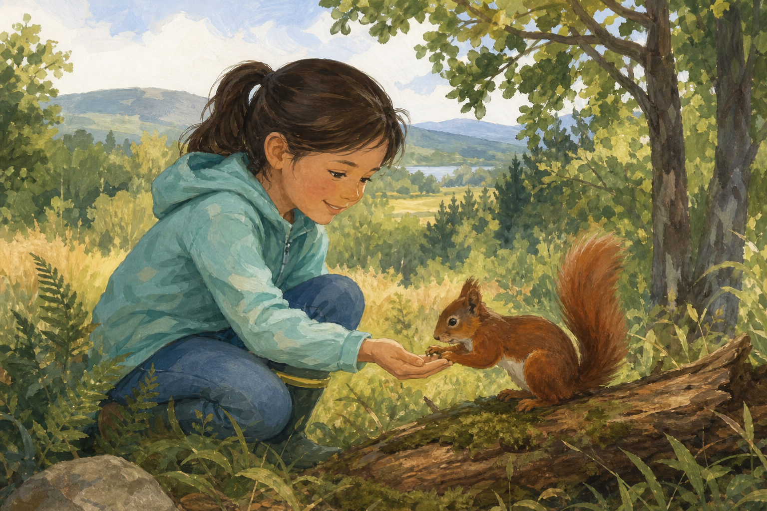 Illustration for Wild animals we know