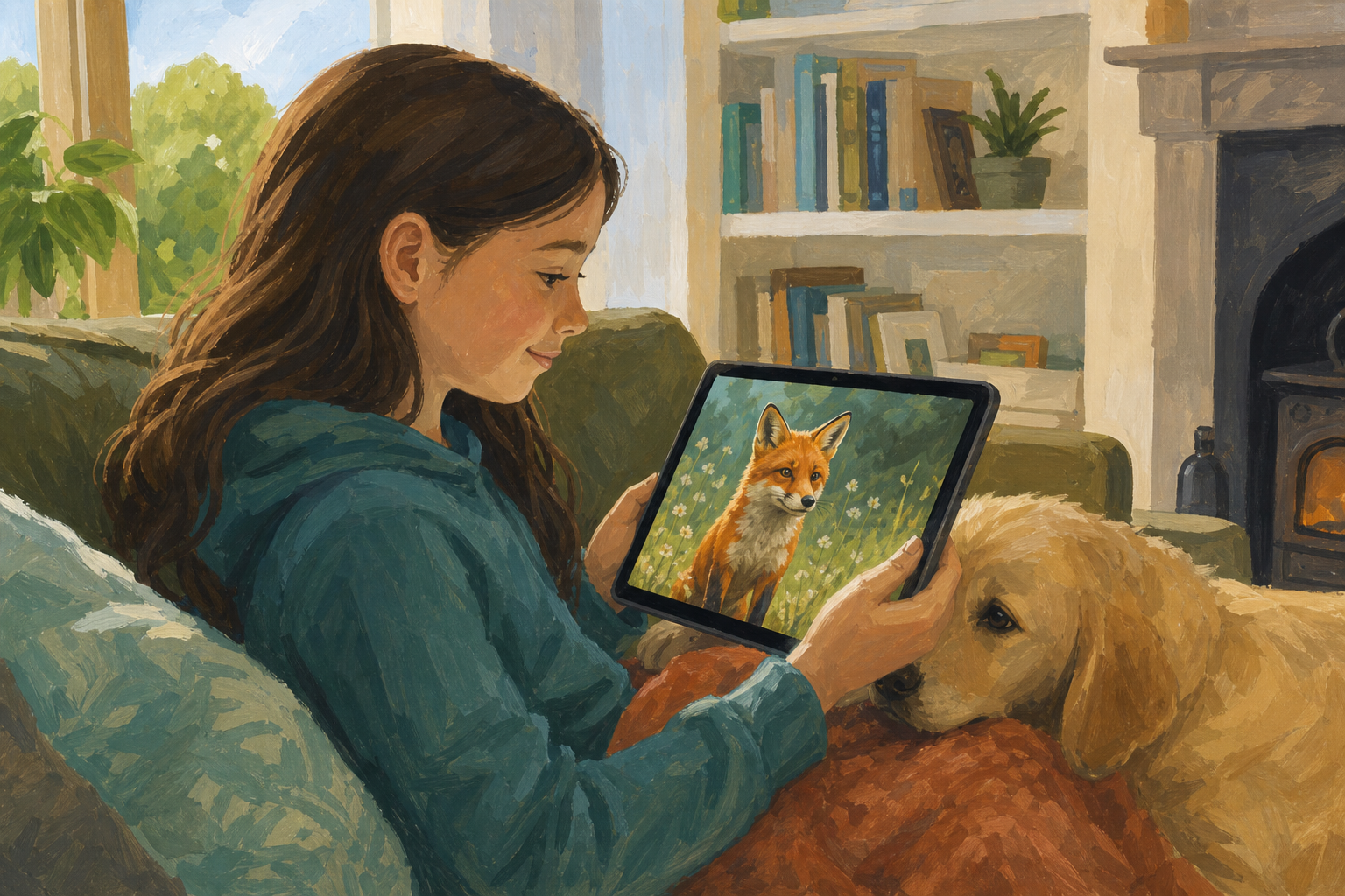 Illustration for Wild animals we know