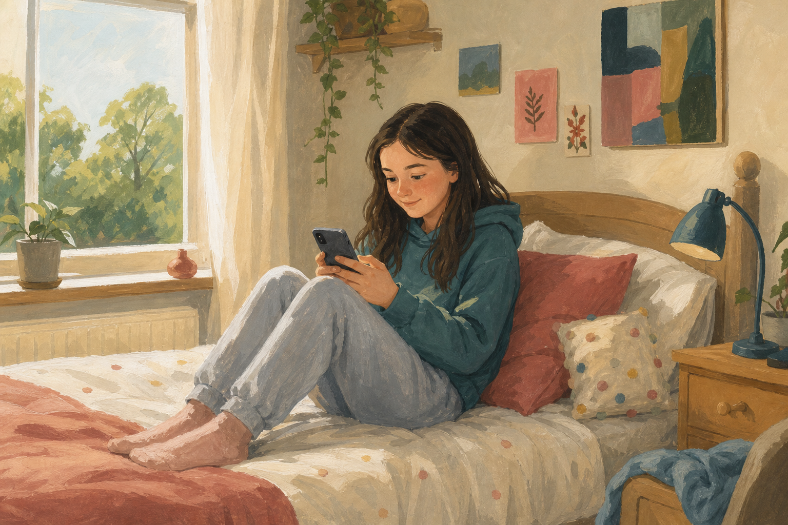 Illustration for Ten-second bedroom