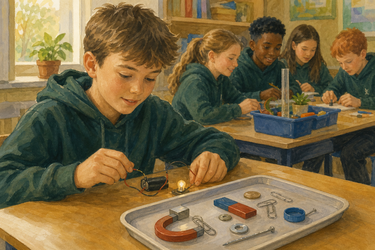 Illustration for What magnets pull on