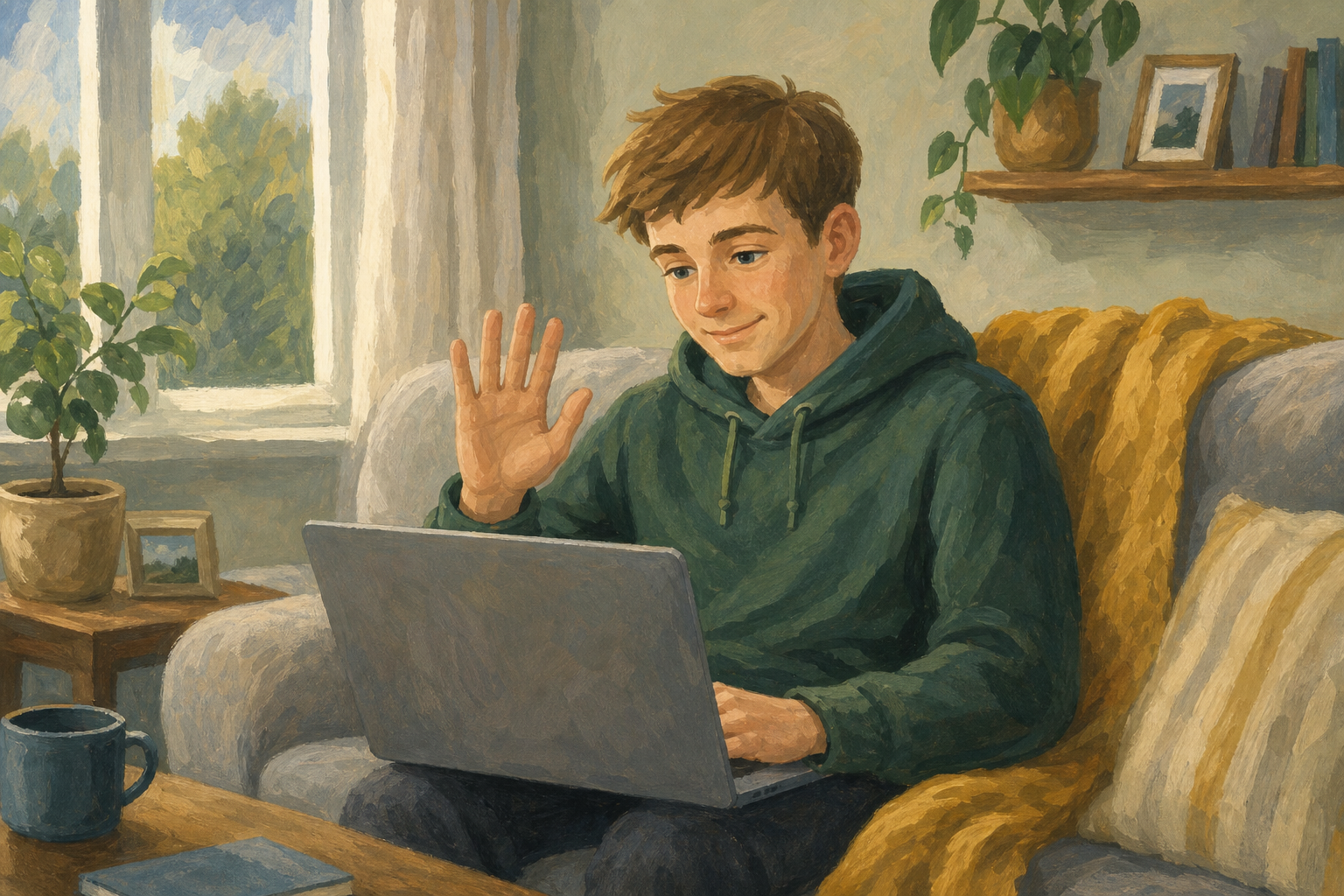 Illustration for Here all year, or only sometimes?