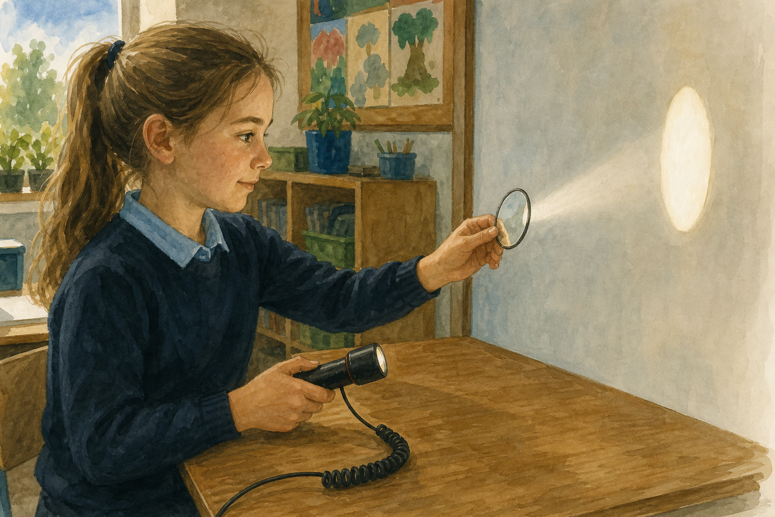 Illustration for Words for light