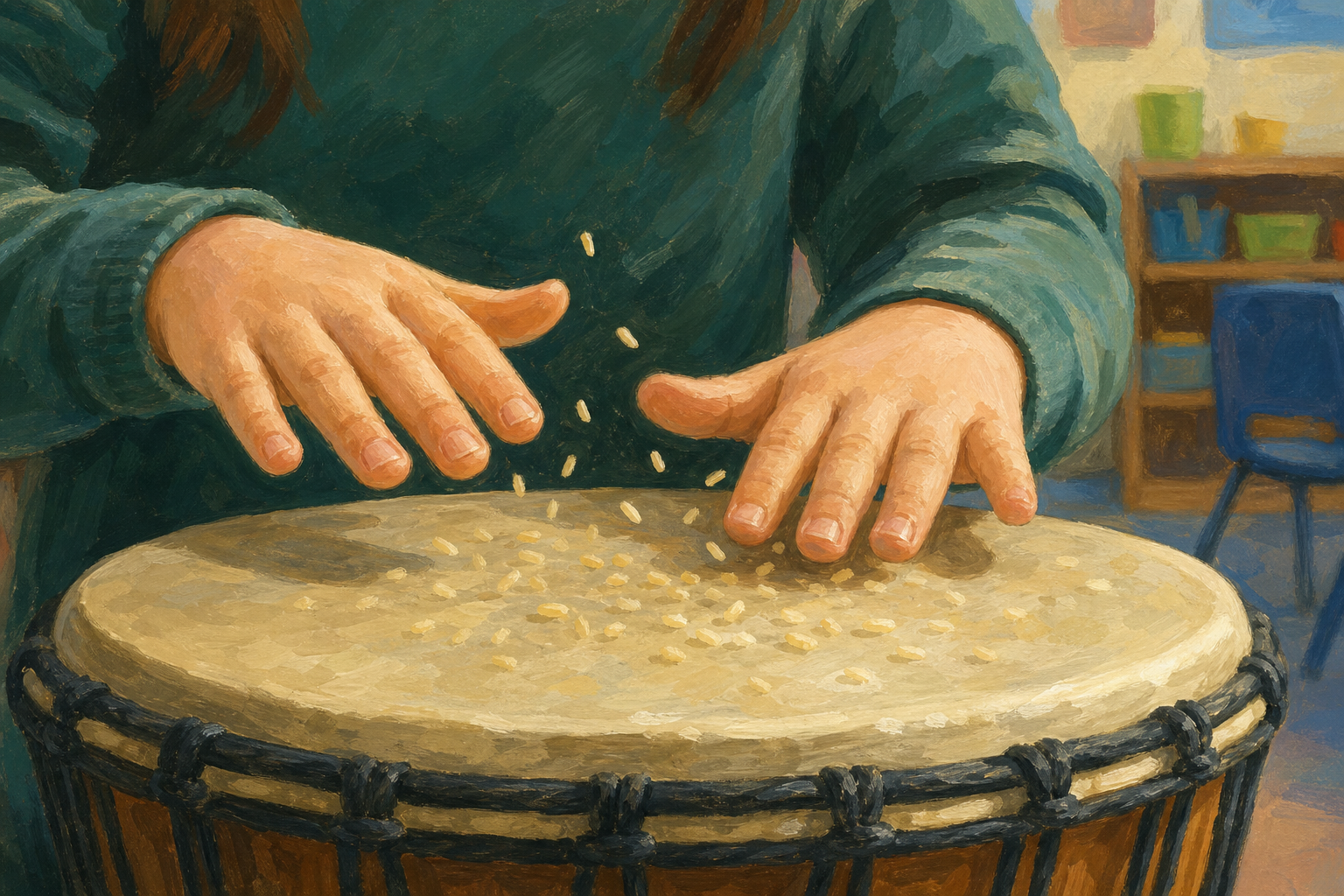 Illustration for Gentle then strong