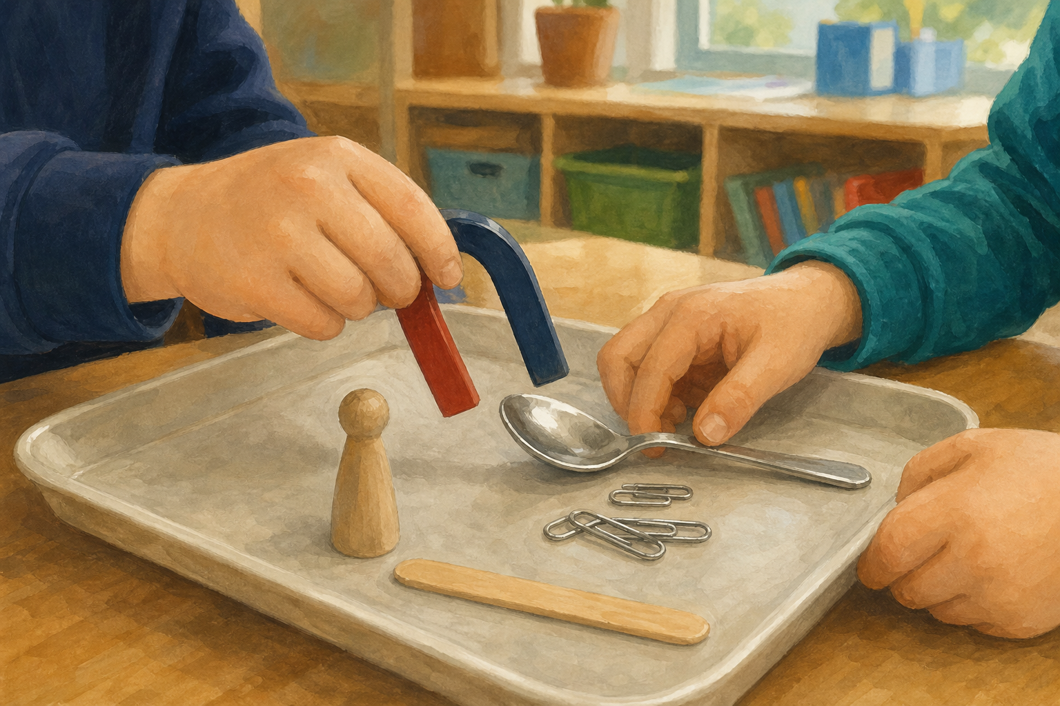 Illustration for Magnet station play