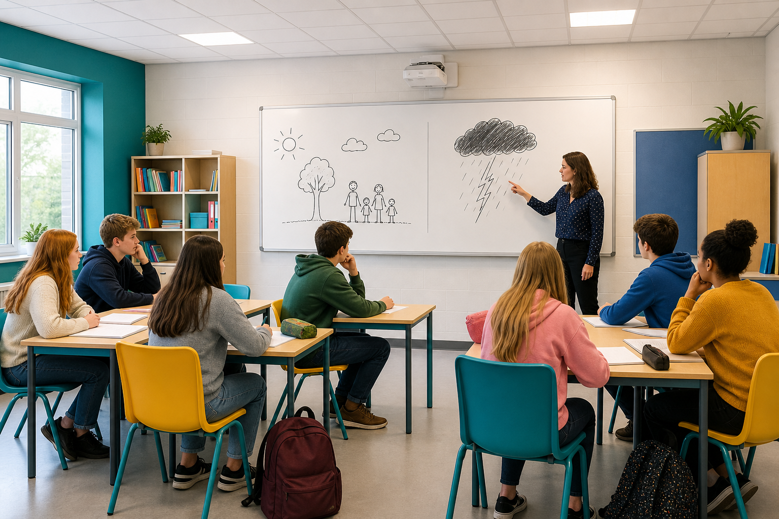 Illustration for Examine and discuss