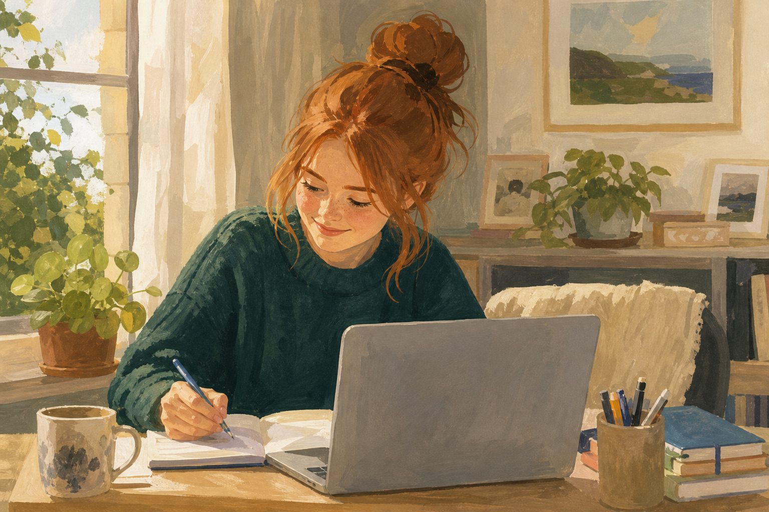 Illustration for After your name