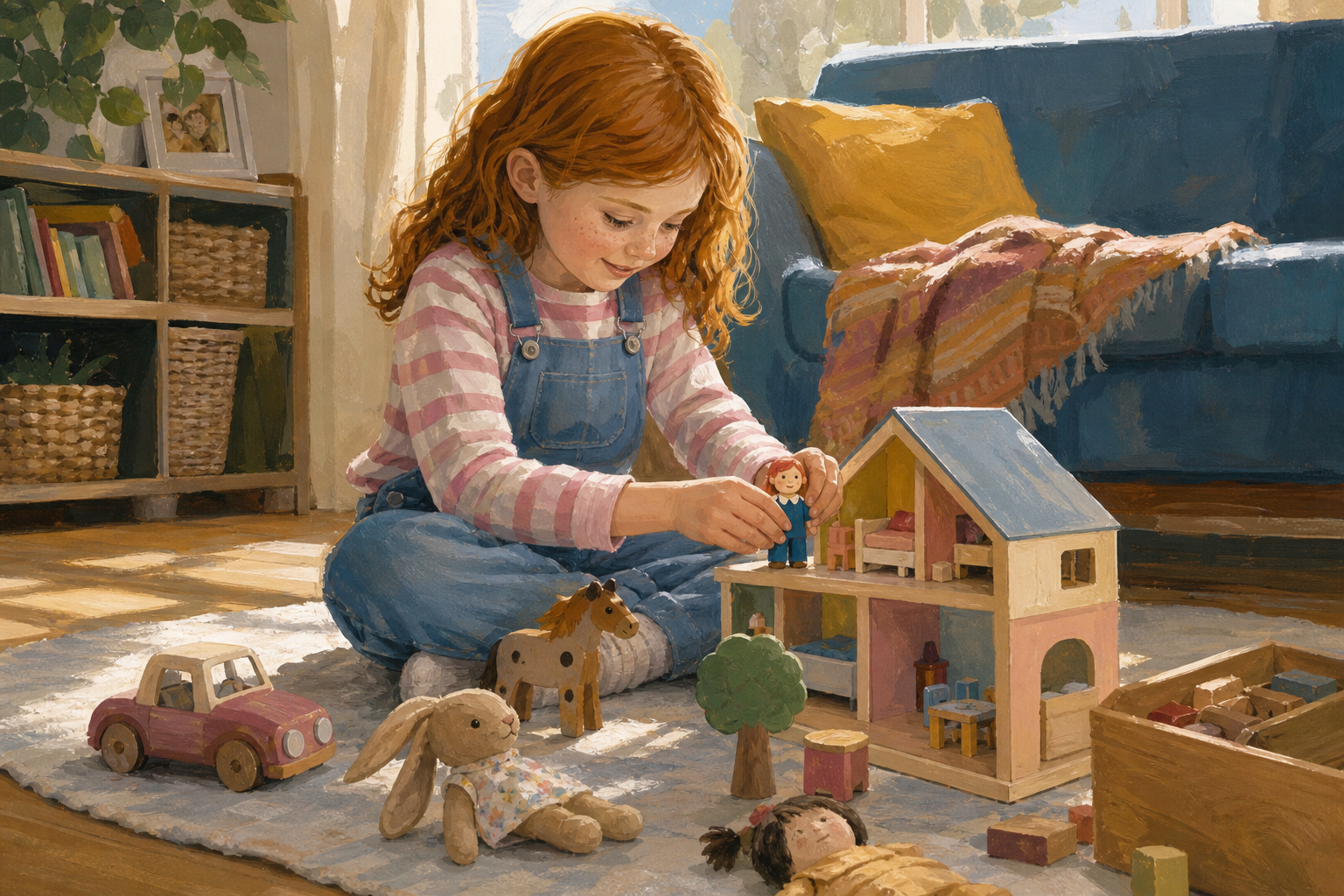 Illustration for What you played with at six