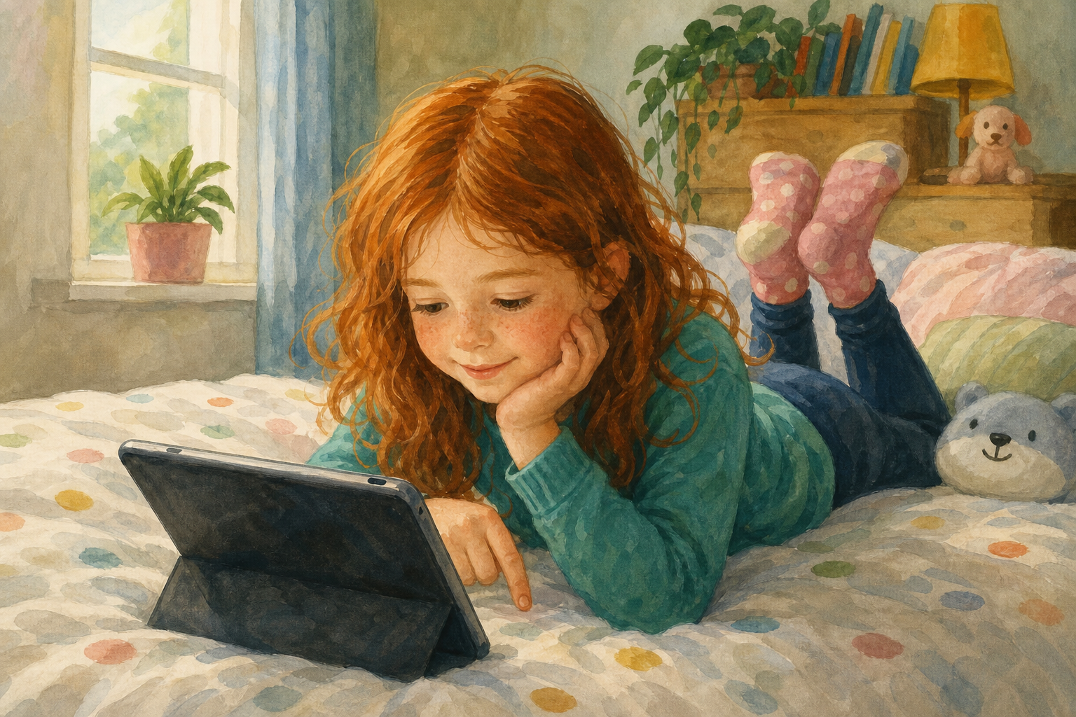 Illustration for When you were six