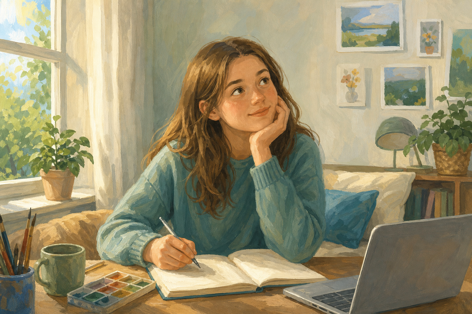 Illustration for How are you today, and why?