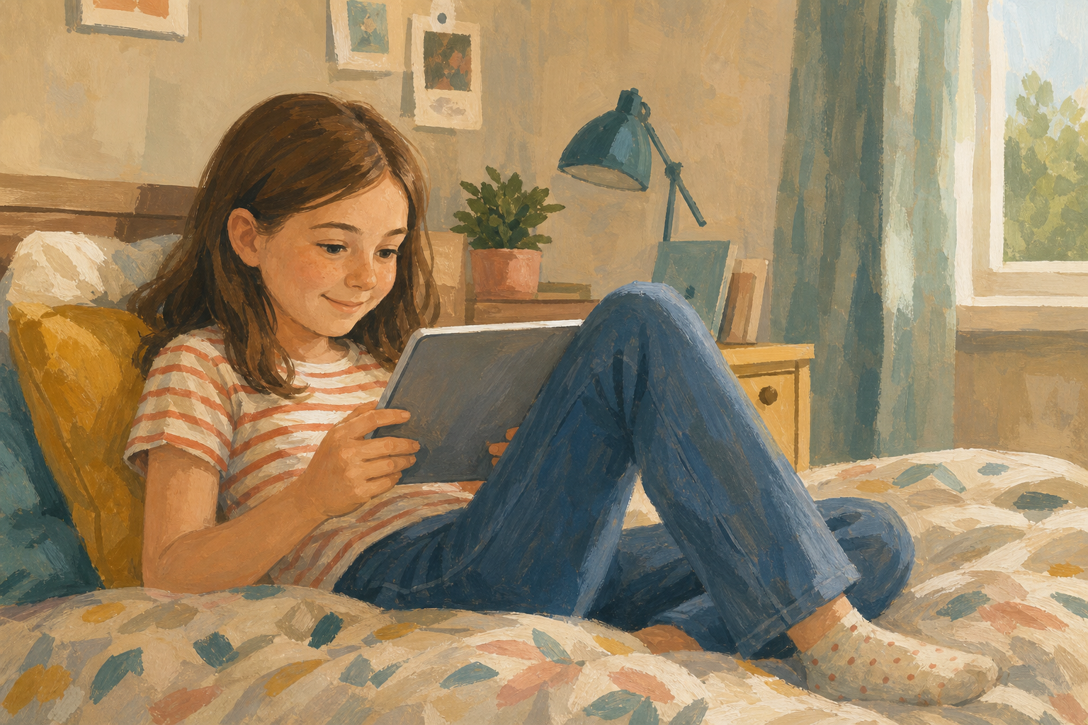 Illustration for No pencil, right now