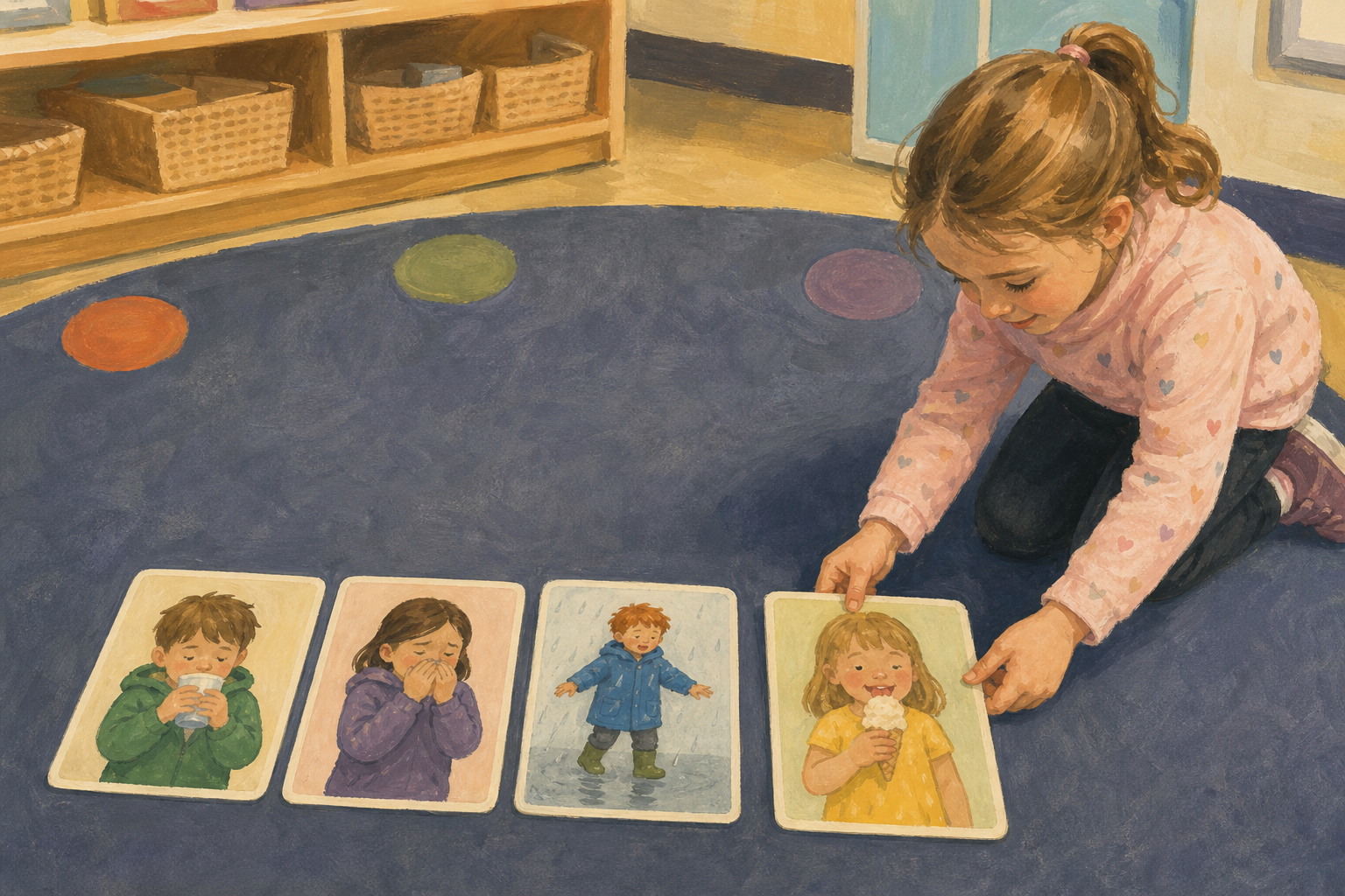 Illustration for Order the cards
