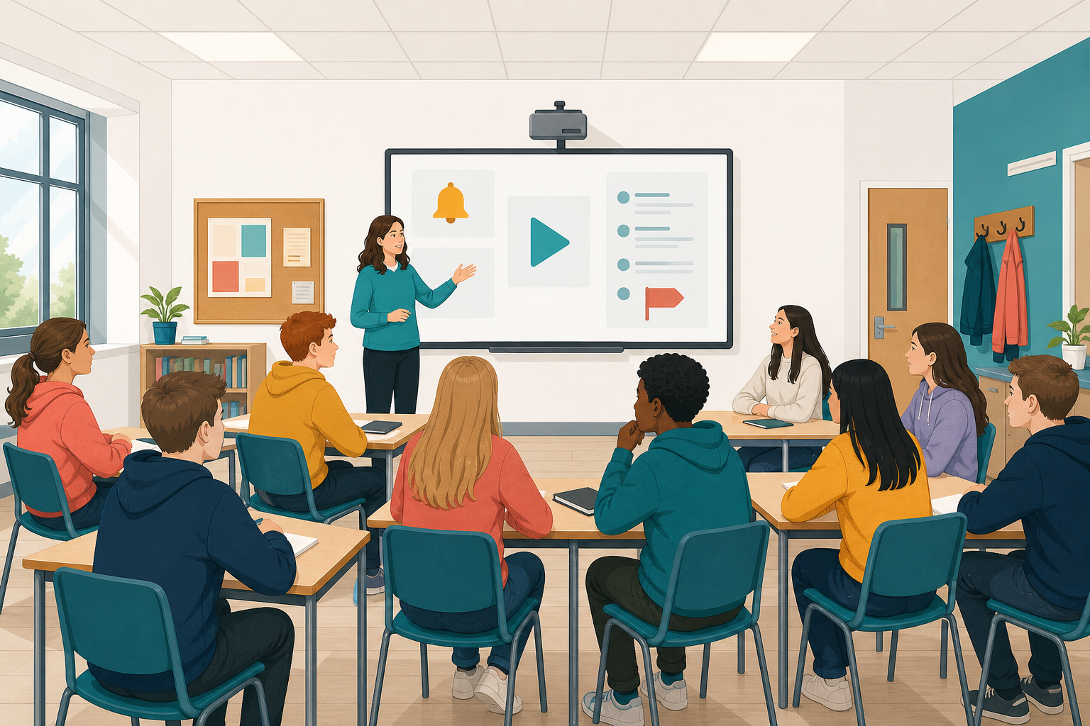 Illustration for Examine and discuss