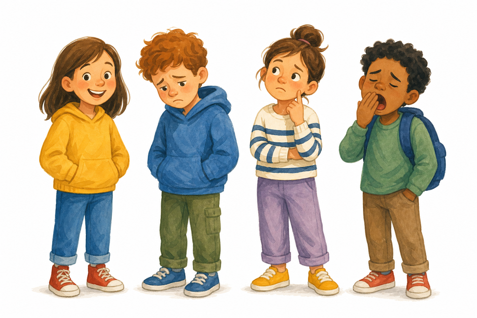 Illustration for Show me without words