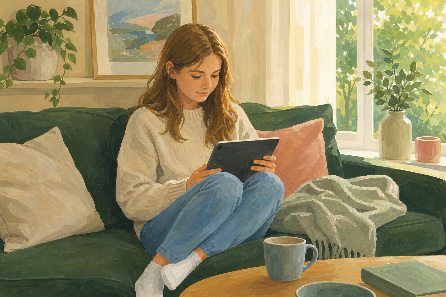 Illustration for Show me without words