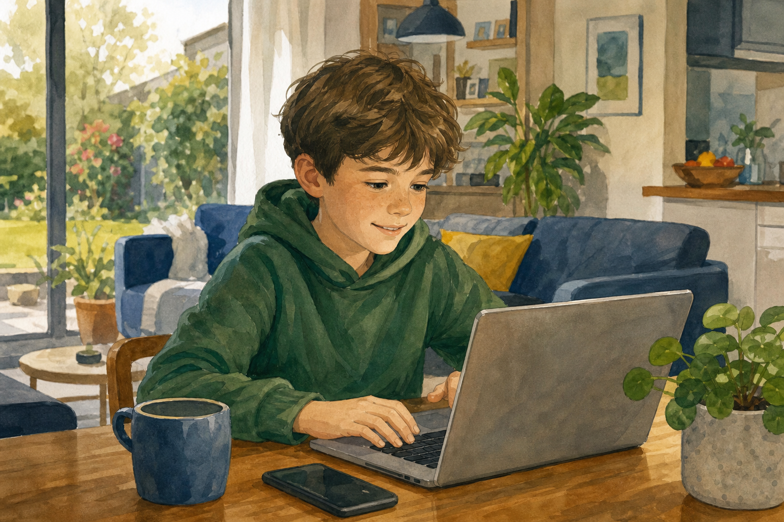 Illustration for How many places at home?