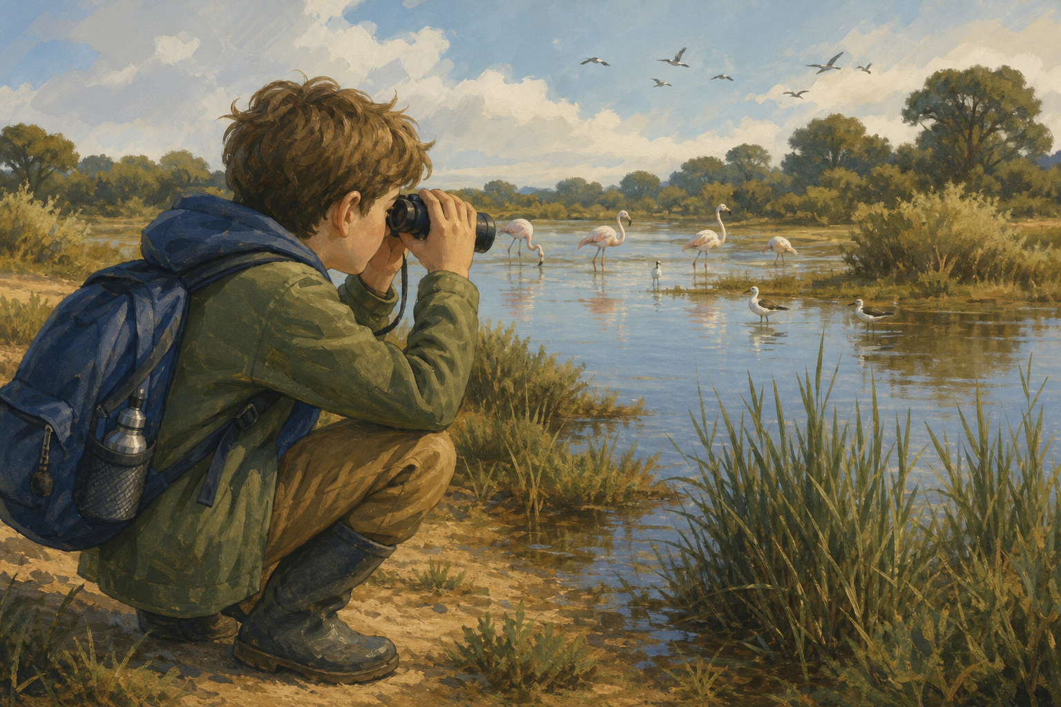 Illustration for Wildlife near Doñana