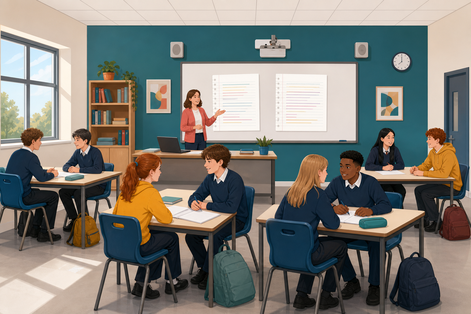 Illustration for Examine and discuss