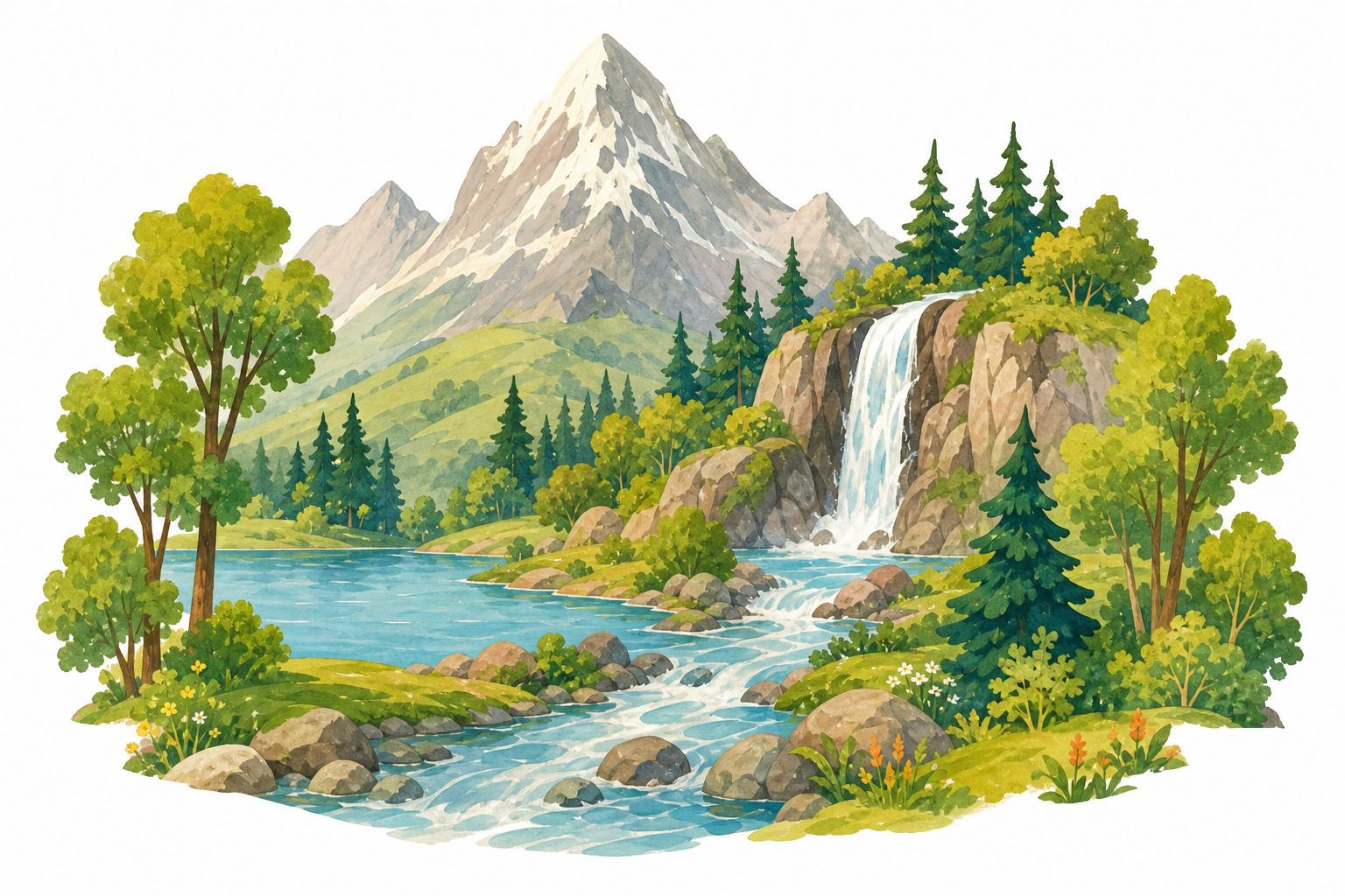 Illustration for Outside the window