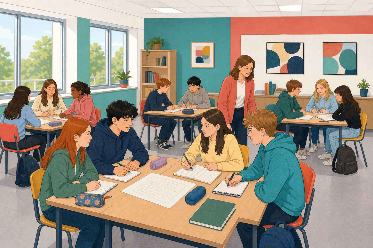Illustration for Examine and discuss