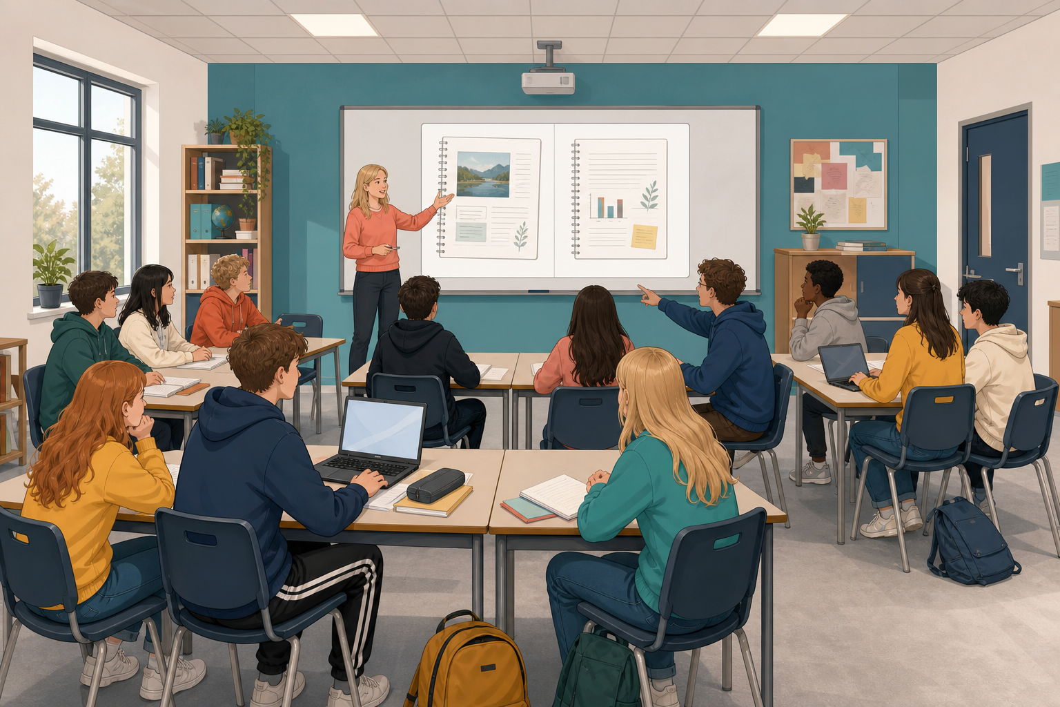 Illustration for Examine and discuss