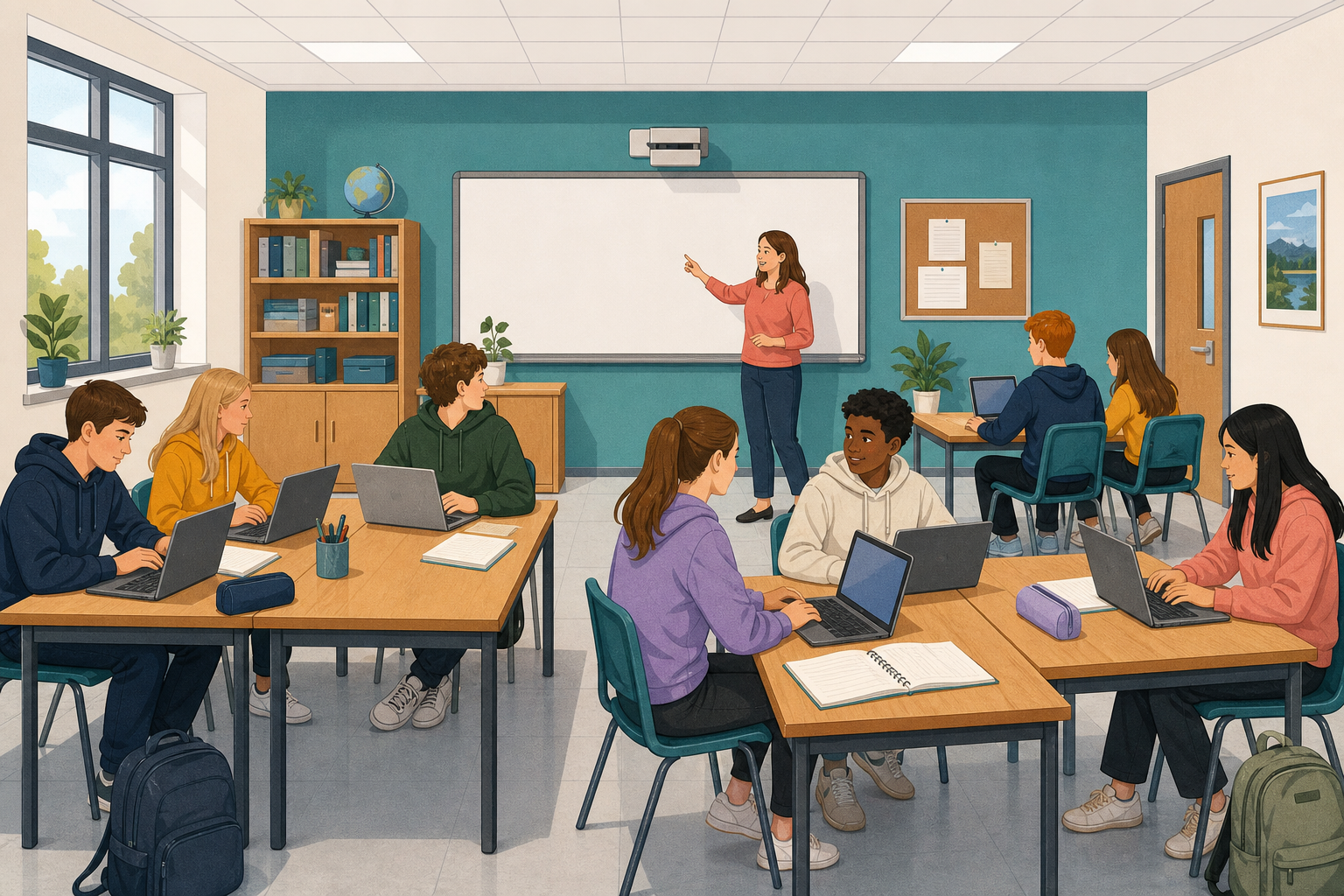 Illustration for Examine and discuss
