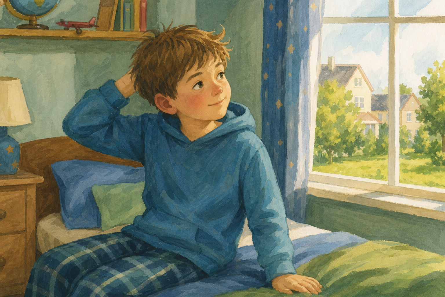 Illustration for What day is it?