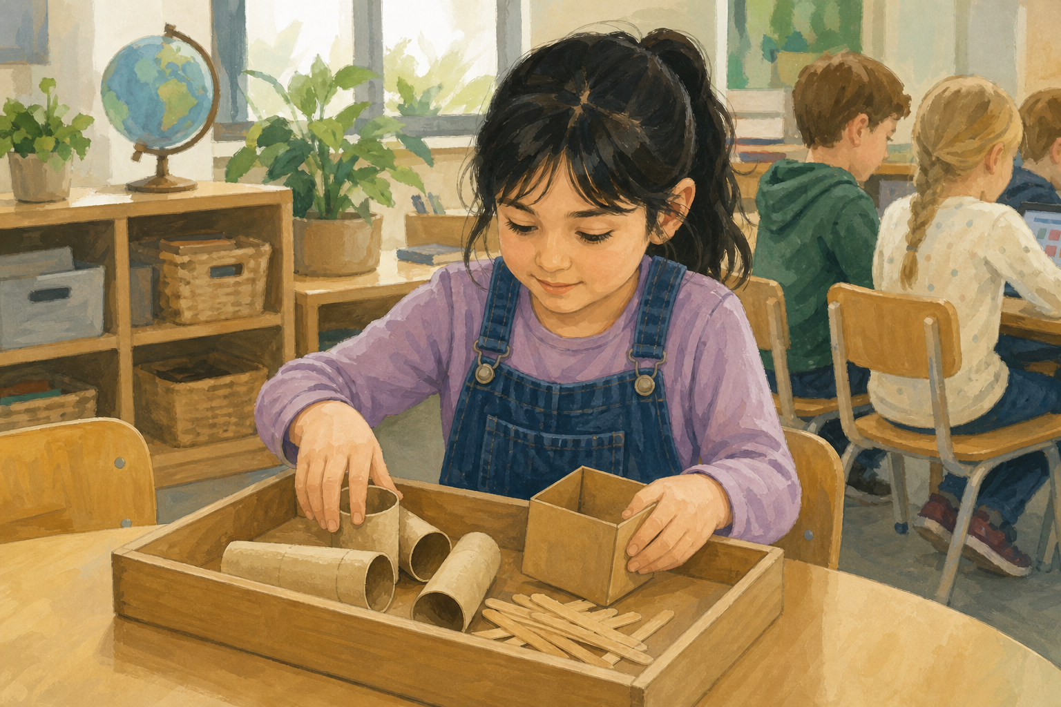 Illustration for Explore the making tray