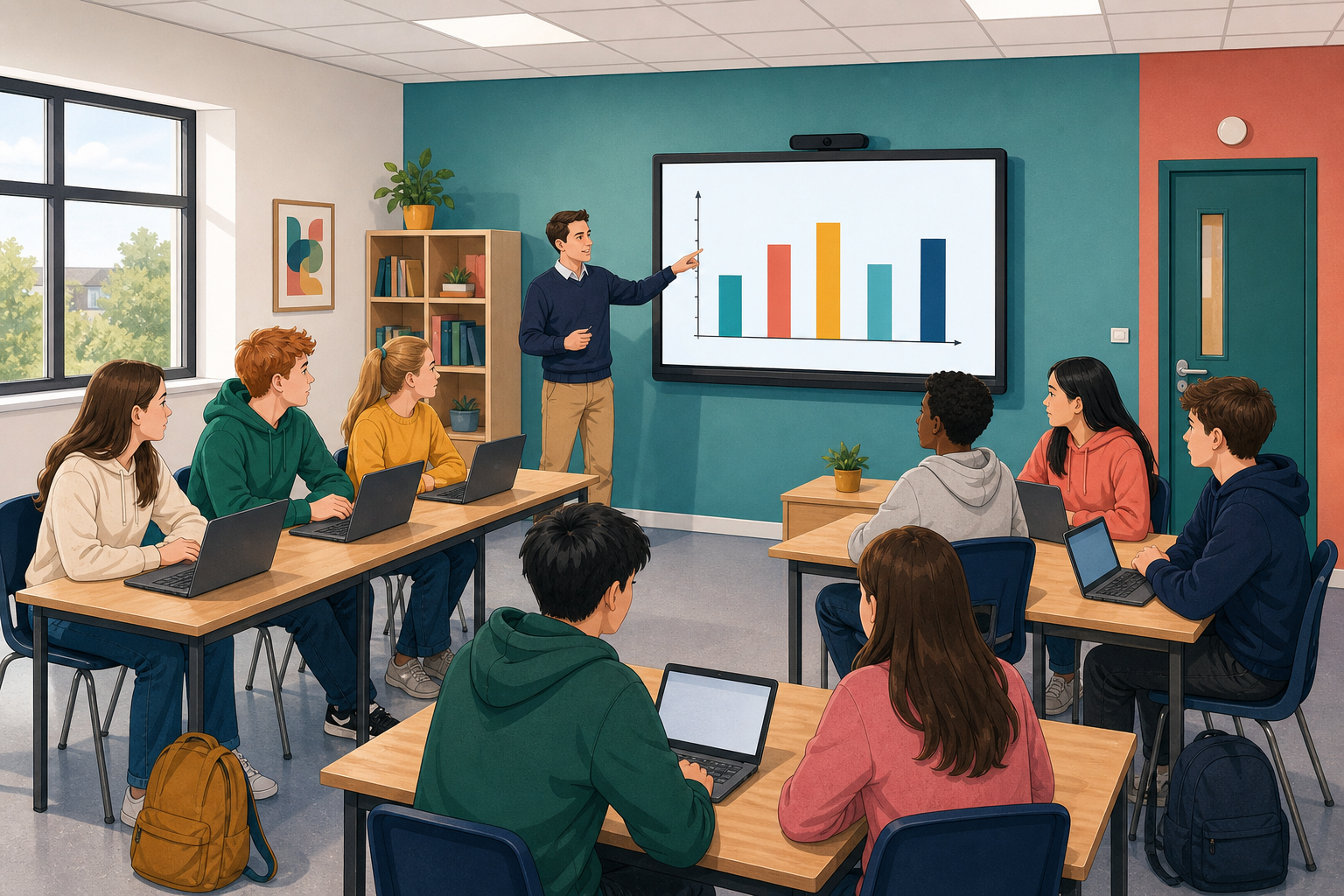 Illustration for Examine and discuss