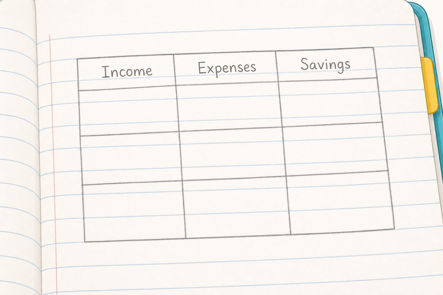 Illustration for Draw Your Plan in Your Copy