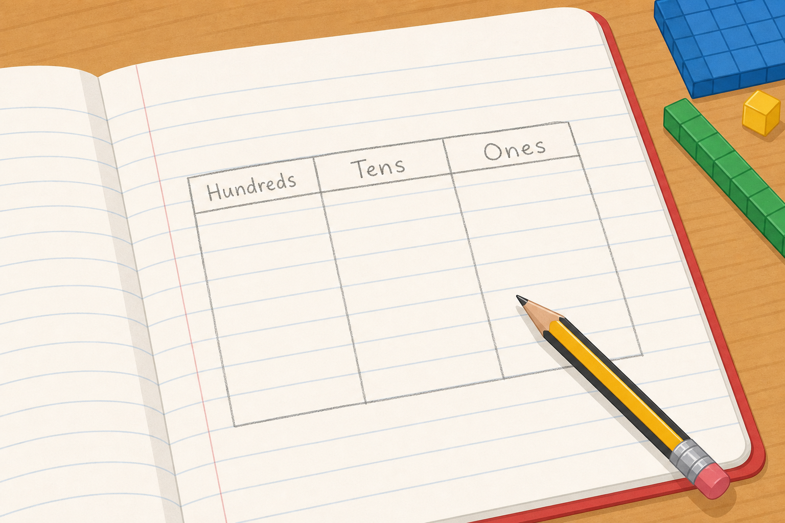 Illustration for Build the Table in Your Copy