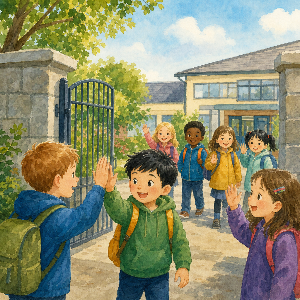 Illustration for How many hellos before nine?