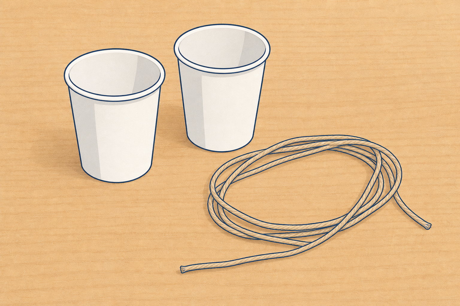 The exact kit each group is given, before anything is joined