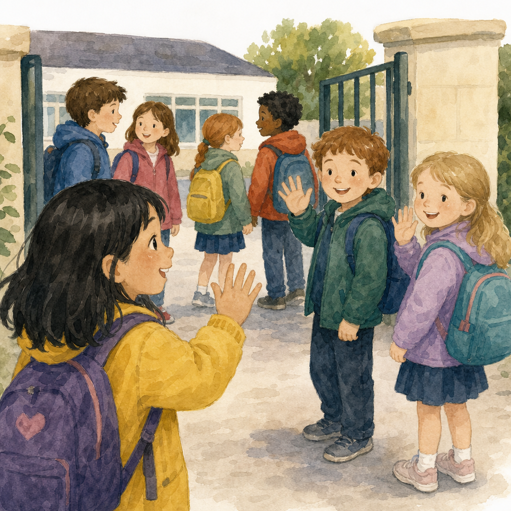Illustration for How many hellos before nine?