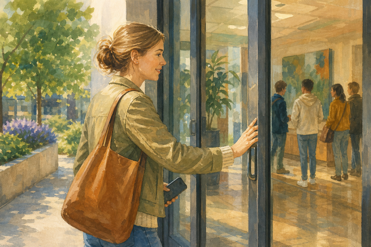 Illustration for Signs on the way in