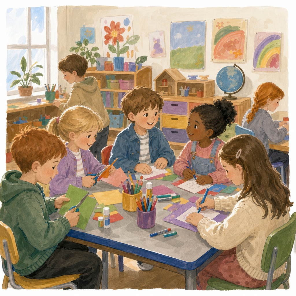 Illustration for Colours in this room