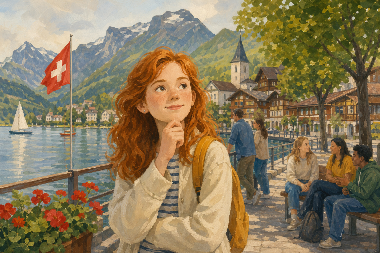 Illustration for What language does Switzerland speak?