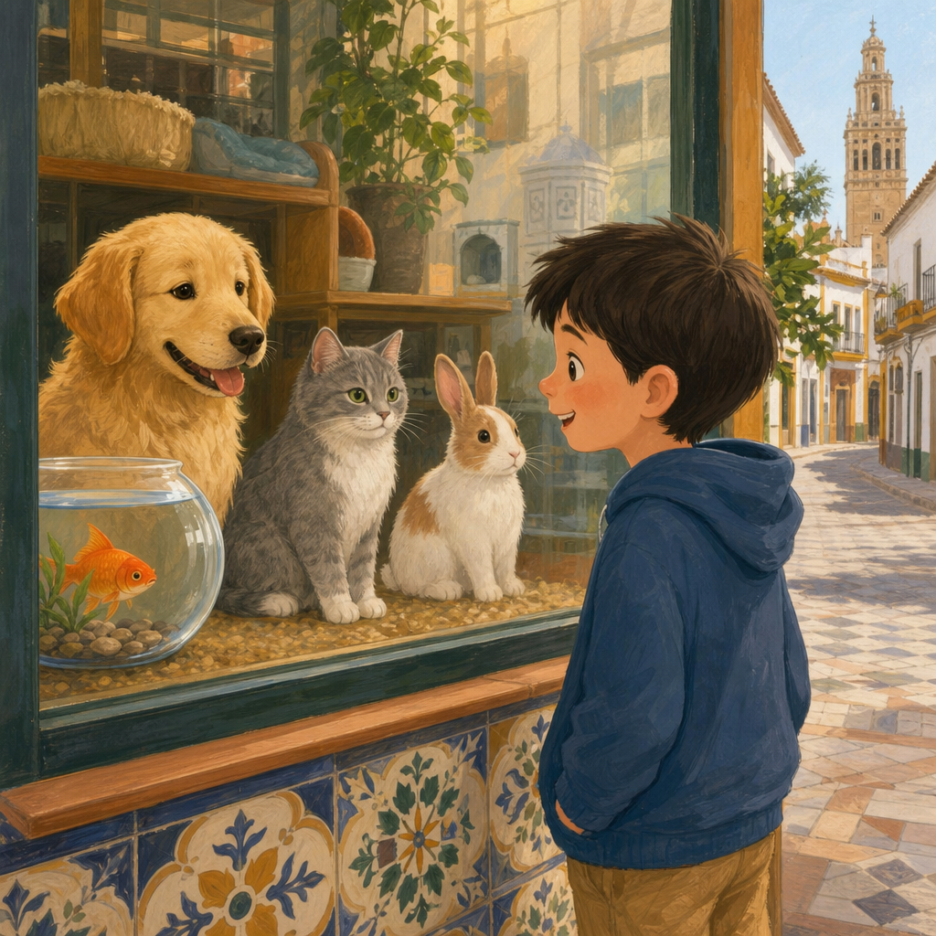 Illustration for Five words about a pet