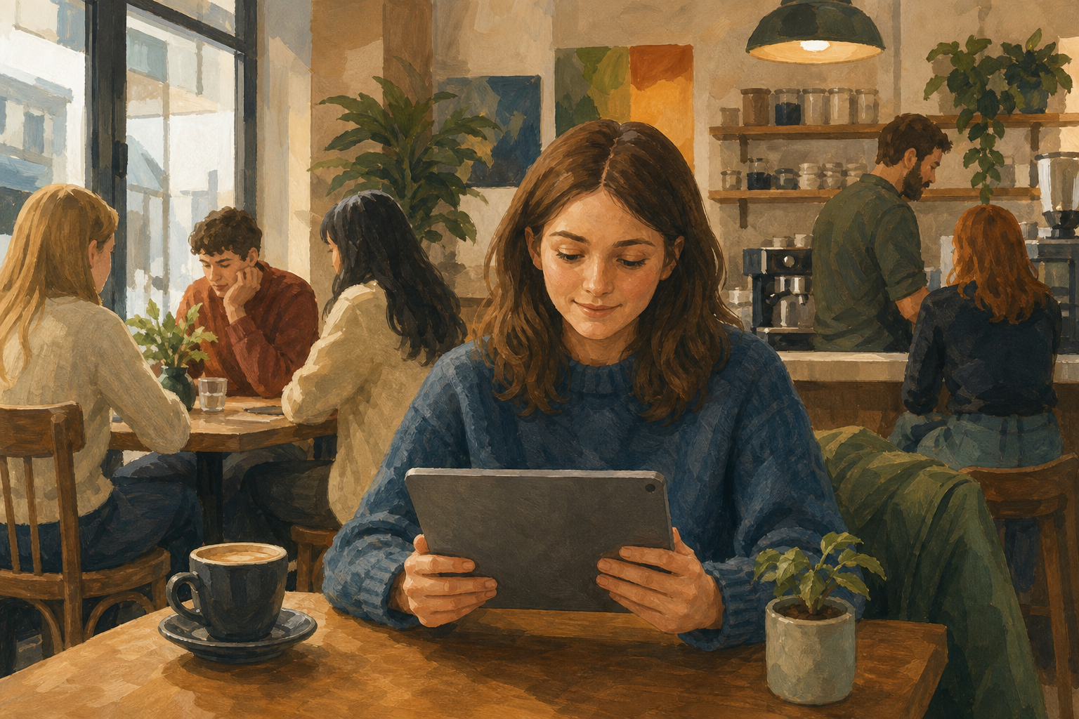 Illustration for One word, three towns