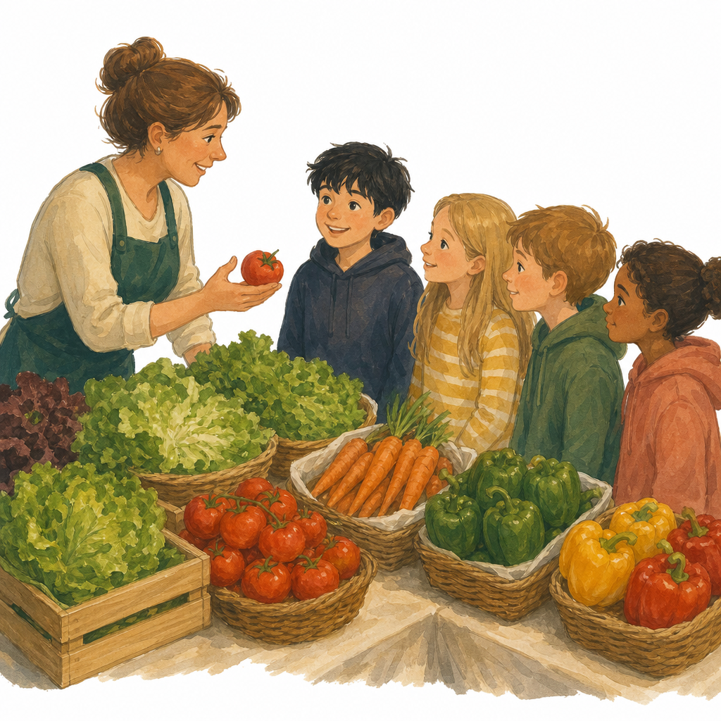 Illustration for Fruit or vegetable?