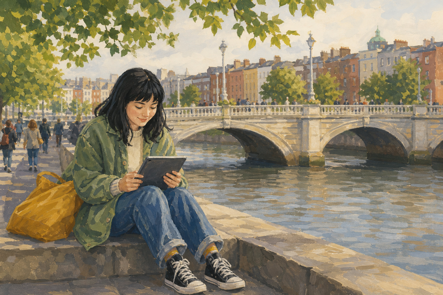 Illustration for Dublin and Baile Átha Cliath
