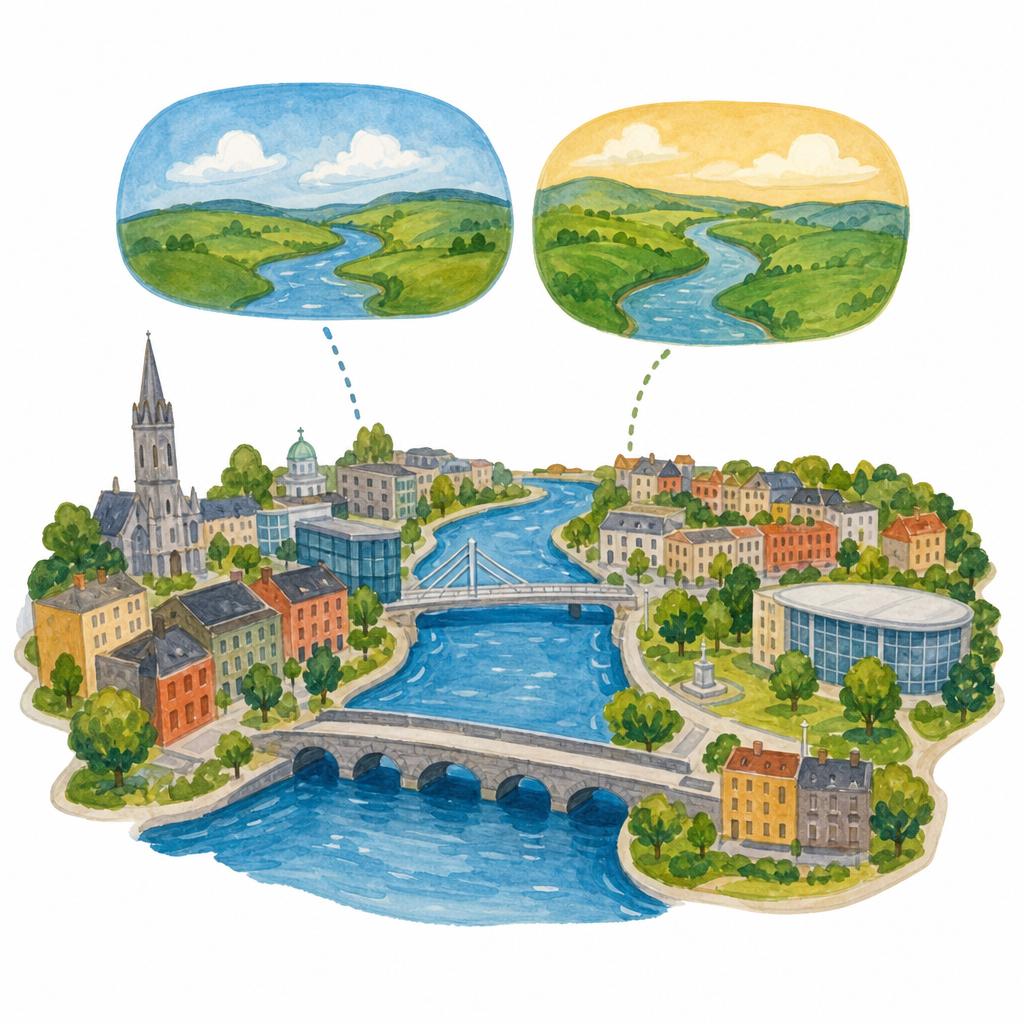 Illustration for Dublin and Baile Átha Cliath