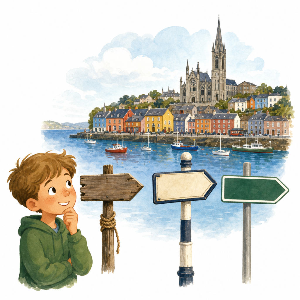 Illustration for Three names for one harbour