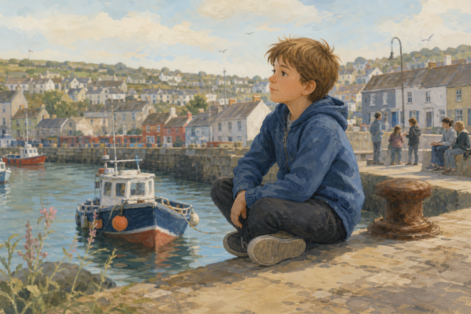 Illustration for Three names for one harbour